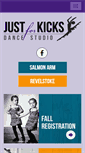 Mobile Screenshot of justforkicks.ca